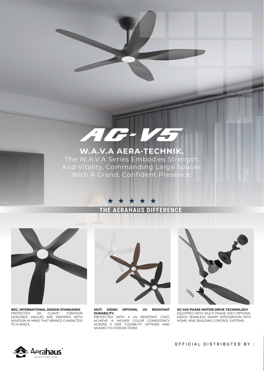 AG-V5 Aerahaus Technik DC Ceiling Fan