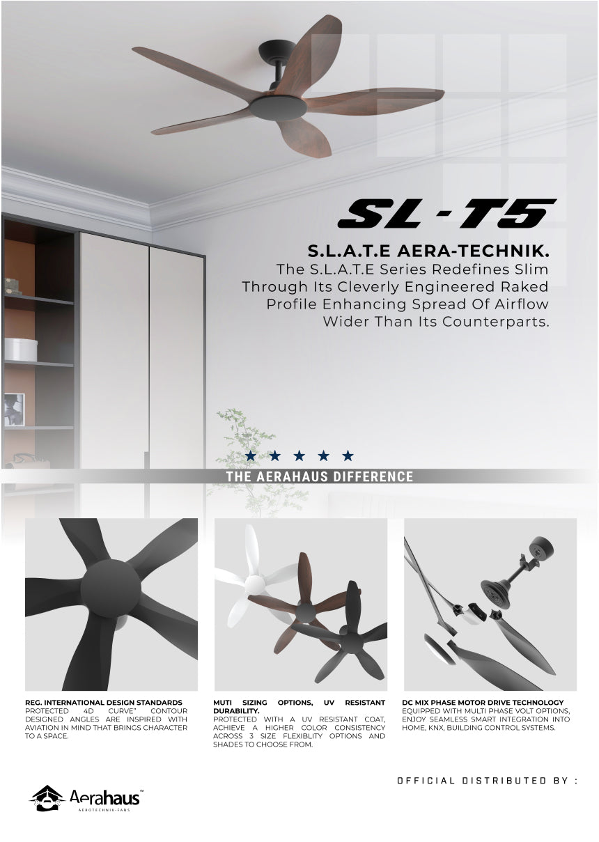 SL-T5 Aerahaus Technik DC Ceiling Fan