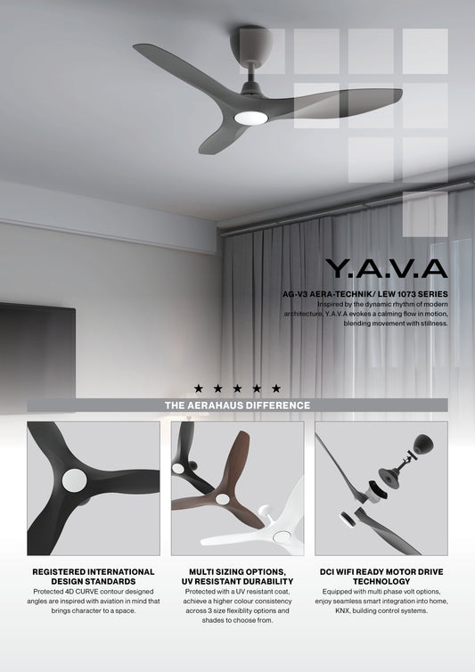 AG-V3 Aerahaus Technik DC Ceiling Fan
